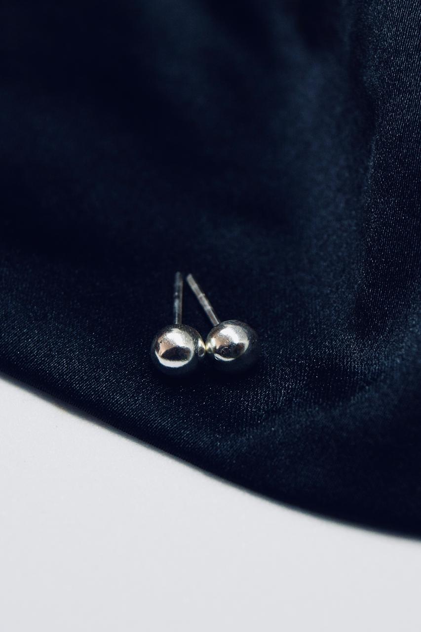Silver 5mm Full Ball Stud